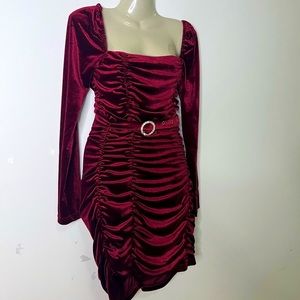 New Holiday Velvet Dress